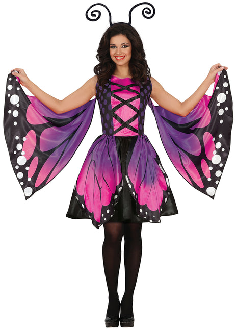 Costume de papillon Violet Dames Papillon