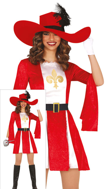 Costume de mousquetaire pour dames