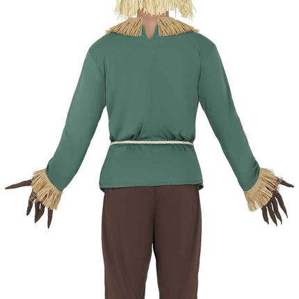 Costume d'Halloween pour homme : épouvantail