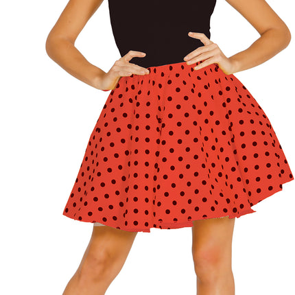 Grease Costume Dames Rouge