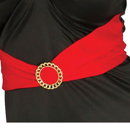 Costume d'Halloween Femme Sorcière Rouge