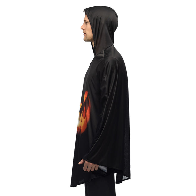 Poncho d'Halloween Citrouille