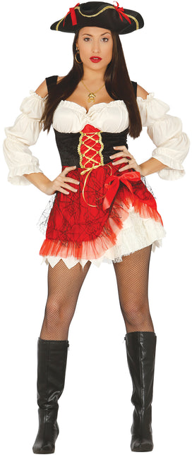 Piratesuit Ladies Red