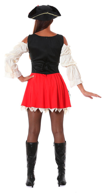 Piratesuit Ladies Red