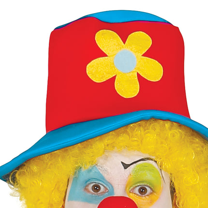 Costume de clown homme coloré
