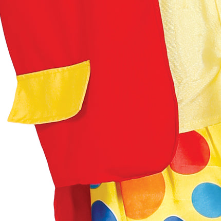 Costume de clown homme coloré