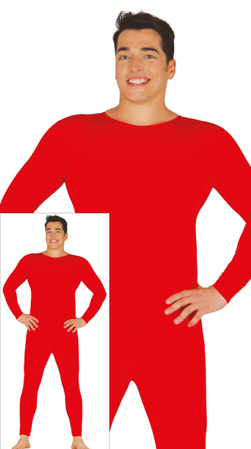 Costume de seconde peau Rouge Homme