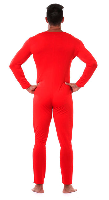 Costume de seconde peau Rouge Homme