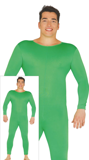 Costume de seconde peau Homme vert