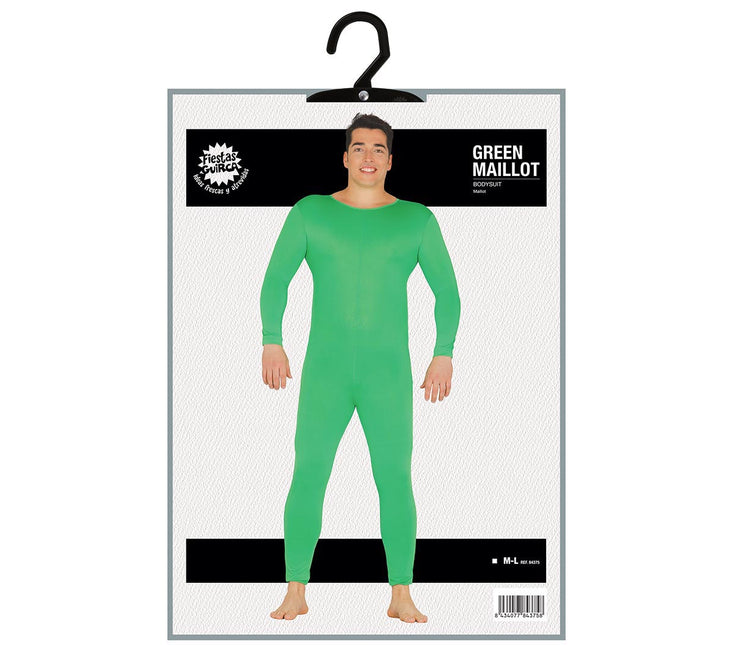Costume de seconde peau Homme vert