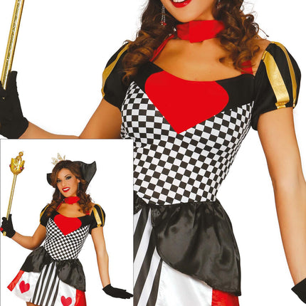 Costume de reine de coeur