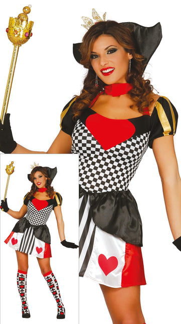 Costume de reine de coeur