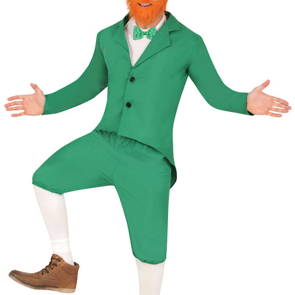 Costume de la Saint-Patrick Gnome vert pour homme