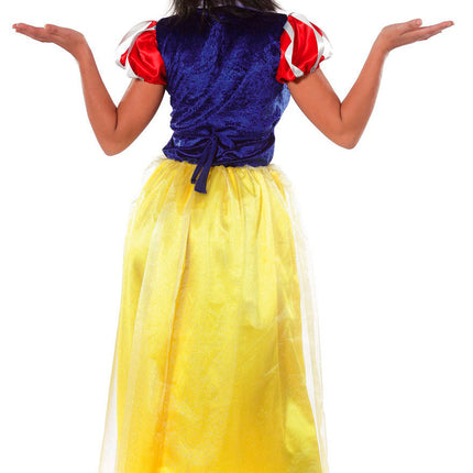 Robe Blanche-Neige Dames Paillettes