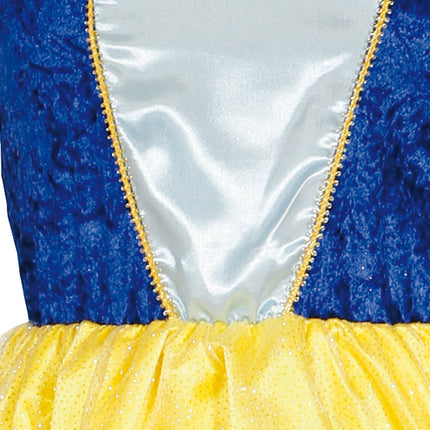 Robe Blanche-Neige Dames Paillettes