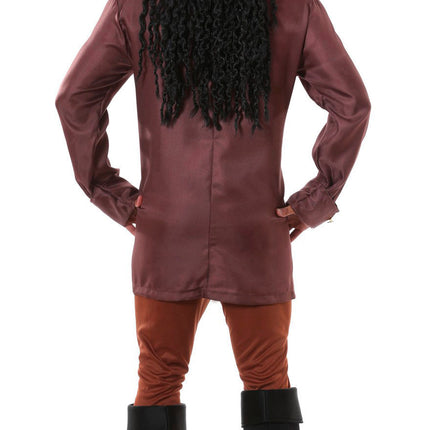 Costume de pirate marron