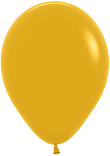 Ballons Moutarde 30cm 50pcs