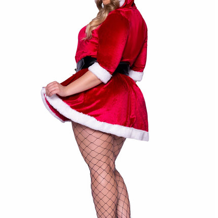 Robe de Noël Femme Rouge Ladies Leg Avenue