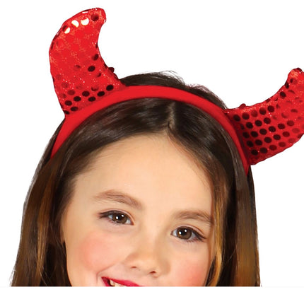 Costume d'Halloween enfant fille diabolique