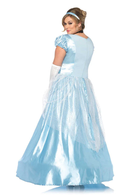 Cinderella Dress Blue Ladies Classic Leg Avenue
