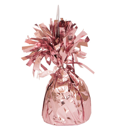 Poids du ballon rose clair 21cm