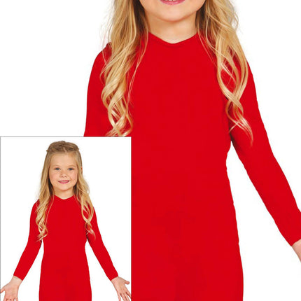 Combinaison seconde peau Enfant rouge