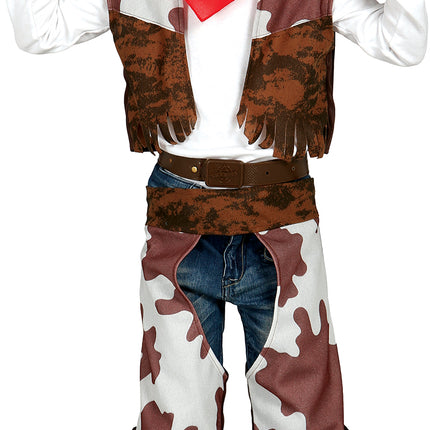 Costume de cow-boy enfant marron