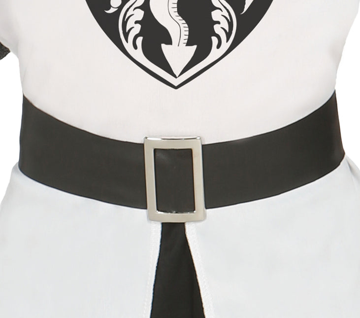 Costume de chevalier médiéval enfant argent
