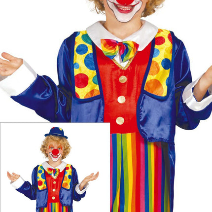 Costume de clown coloré pour enfant