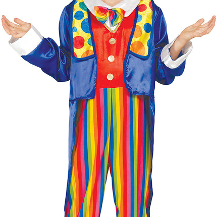 Costume de clown coloré pour enfant