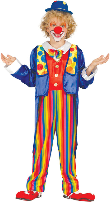 Costume de clown coloré pour enfant