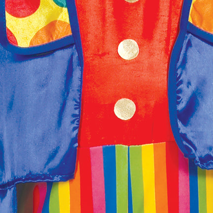 Costume de clown coloré pour enfant
