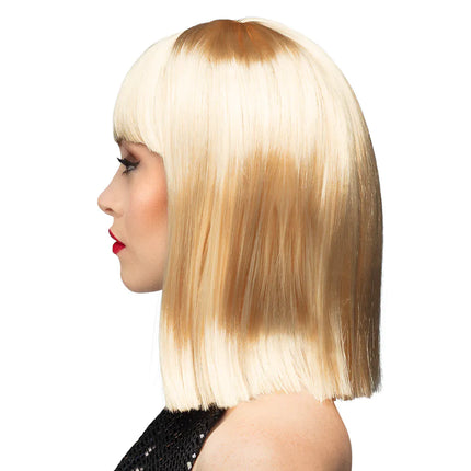 Perruque Bob Longue Blonde