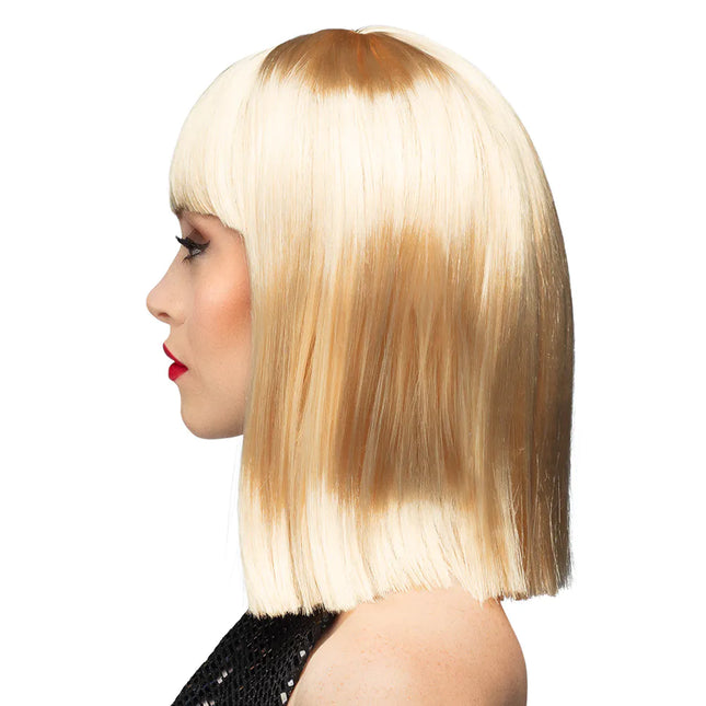 Perruque Bob Longue Blonde