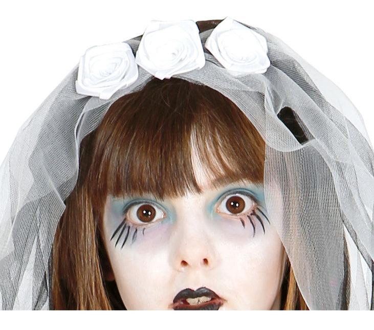 Costume d'Halloween Robe d'enfant Squelette