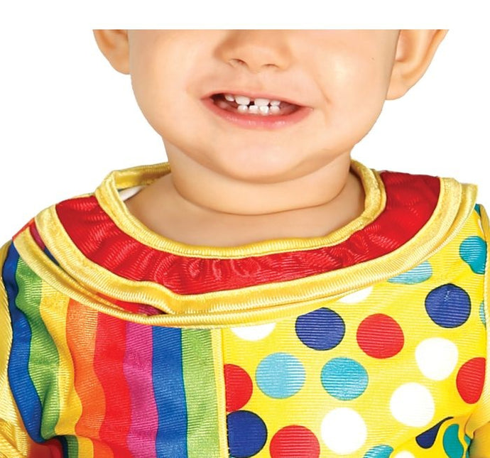 Costume de clown Baby Coloured