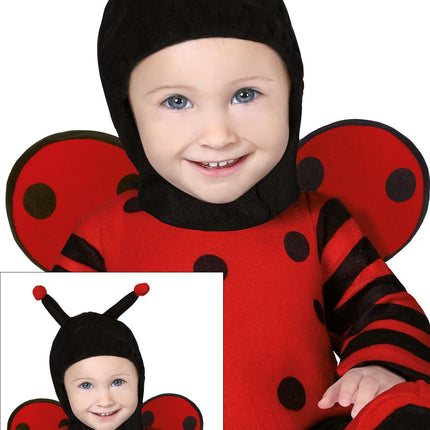 Costume de coccinelle bébé