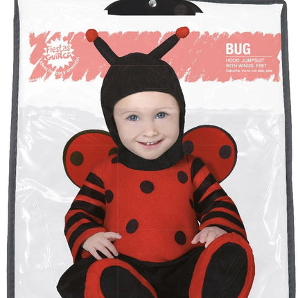 Costume de coccinelle bébé