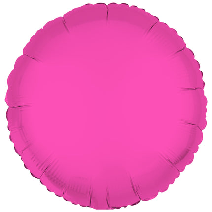 Ballon à l'hélium rose fluo vide 43cm