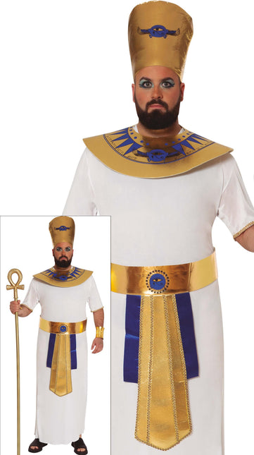 Costume de pharaon blanc