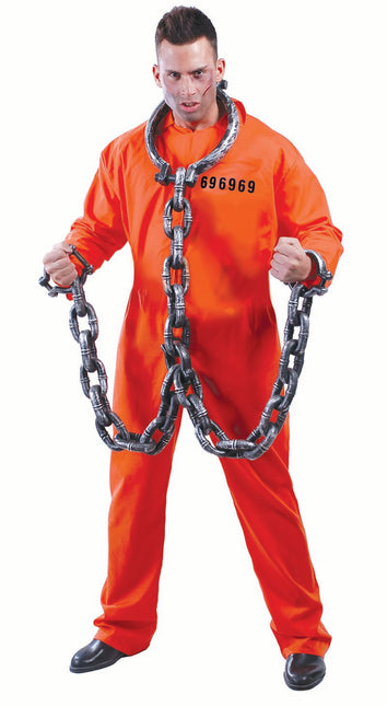 Costume de méchant Orange Hommes