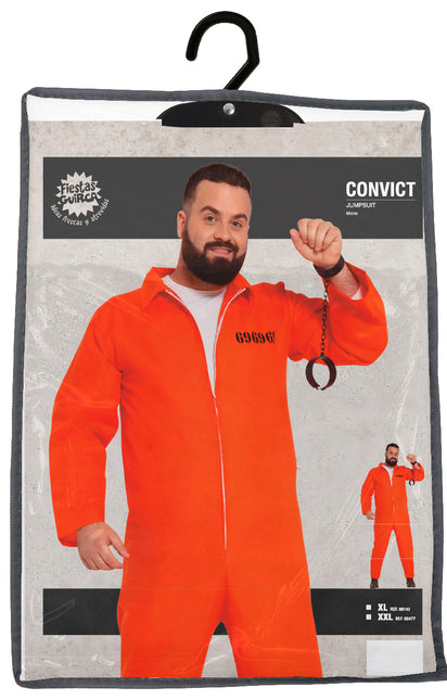 Costume de méchant Orange Hommes