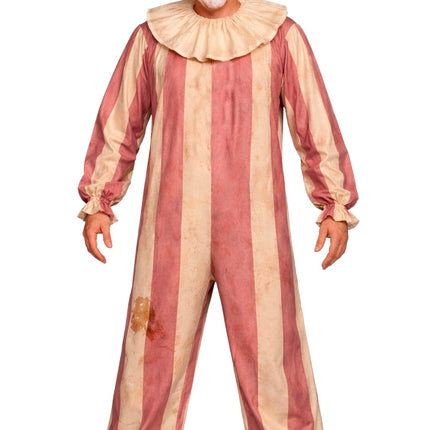 Costume d'Halloween pour homme : clown de cirque vintage