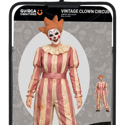 Costume d'Halloween pour femme : clown de cirque