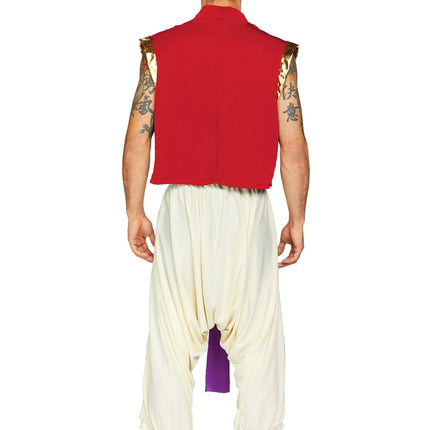 Costume d'Aladdin Avenue des jambes pour hommes