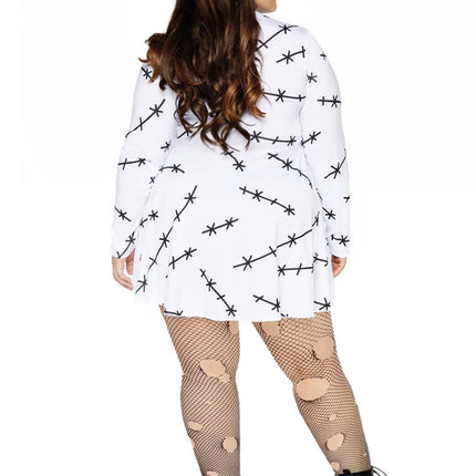 Robe Halloween Ladies Stitch Leg Avenue