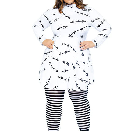 Robe Halloween Ladies Stitch Leg Avenue