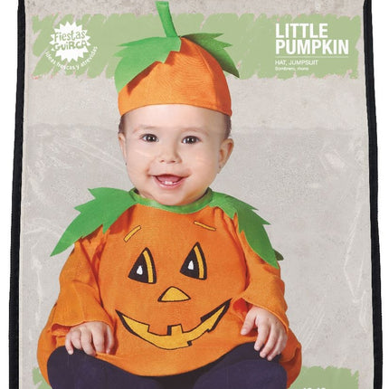 Costume d'Halloween Citrouille Bébé Orange