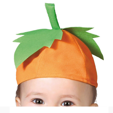 Costume d'Halloween Citrouille Bébé Orange
