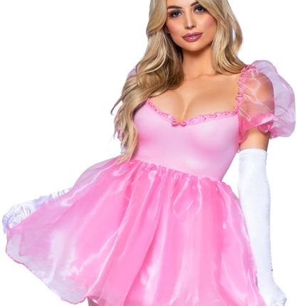 Princess Dress Pink Ladies Babydoll Leg Avenue